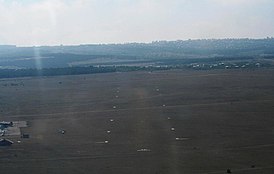 Взлётная полоса аэродром Севастопольского аэроклуба «Юхарина балка» и участки садовых товариществ