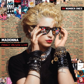 Обложка альбома Мадонны «Finally Enough Love: 50 Number Ones» (2022)