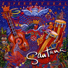 Обложка альбома Santana «Supernatural» (1999)