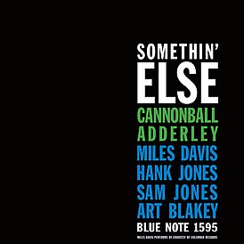 Обложка альбома Джулиана «Кэннонболла» Эддерли «Somethin’ Else» (1958)