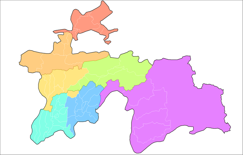 Файл:Tajikistan historical provinces.png