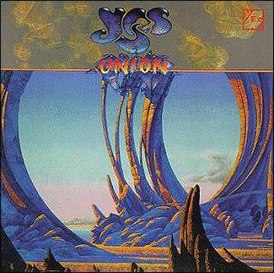 Обложка альбома Yes «Union» (1991)