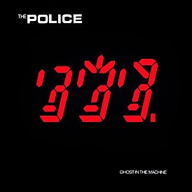 Обложка альбома The Police «Ghost in the Machine» (1981)