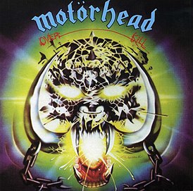 Обложка сингла Motörhead «Overkill» (1979)