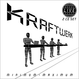 Обложка альбома Kraftwerk «Minimum-Maximum» (2005)