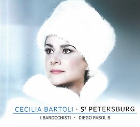 Обложка альбома Чечилии Бартоли «St Petersburg» ()