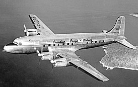 Douglas DC-4 компании CPAL