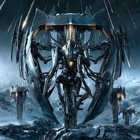 Обложка альбома Trivium «Vengeance Falls» (2013)