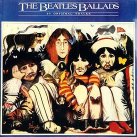 Обложка альбома The Beatles «The Beatles’ Ballads» (1980)