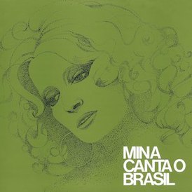 Обложка альбома Мины «Mina canta o Brasil» (1970)