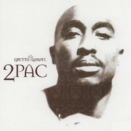 Обложка сингла 2Pac при участии Элтона Джона «Ghetto Gospel» (2005)