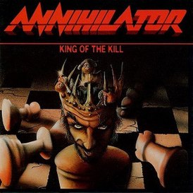 Обложка альбома Annihilator «King of the Kill» (1994)