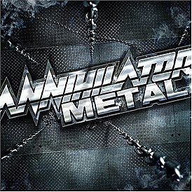 Обложка альбома Annihilator «Metal» (2007)