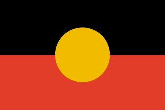 Флаг австралийских аборигенов.