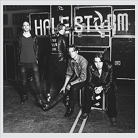 Обложка альбома Halestorm «Into The Wild Life» (2015)