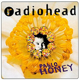 Обложка альбома Radiohead «Pablo Honey» (1993)