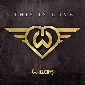 Обложка сингла will.i.am при участии Евы Симонс «This Is Love» ()