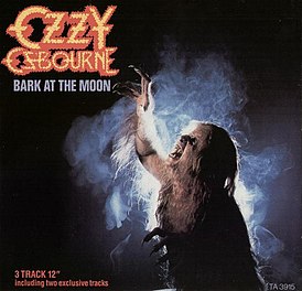 Обложка сингла Ozzy Osbourne «Bark at the Moon» (1983)