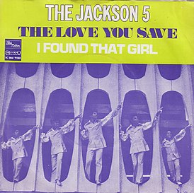 Обложка сингла The Jackson 5 «The Love You Save» (1970)