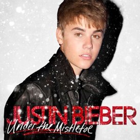 Обложка альбома Джастина Бибера «Under the Mistletoe» (2011)