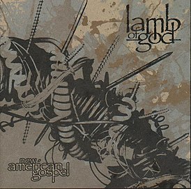 Обложка альбома Lamb of God «New American Gospel» (2000)