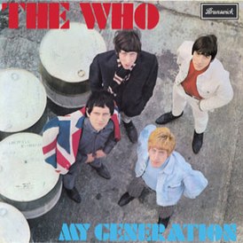 Обложка альбома The Who «My Generation» (1965)