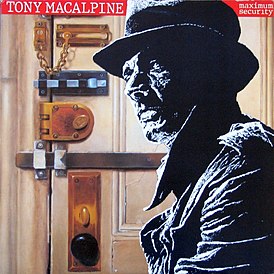 Обложка альбома Тони Макалпина «Maximum Securiry» (1987)