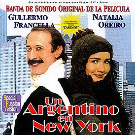 Обложка альбома Хуан Федерико Хусид и Наталия Орейро «Un Argentino En New York» (1998)