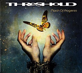 Обложка альбома Threshold «March of Progress» (2012)
