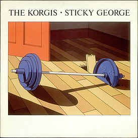 Обложка альбома The Korgis «Sticky George» (1981)