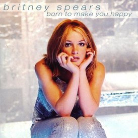 Обложка сингла Бритни Спирс «Born to Make You Happy» (1999)