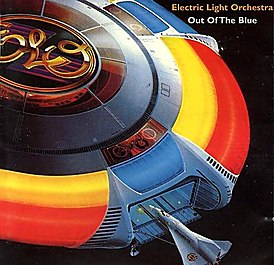 Обложка альбома Electric Light Orchestra «Out of the Blue» (1977)