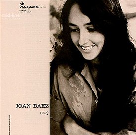 Обложка альбома Джоан Баэз «Joan Baez, Vol. 2» (1961)