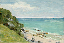Landscape with Beach and Ocean