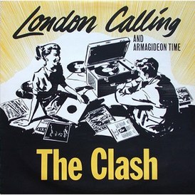 Обложка сингла The Clash «London Calling» (1979)
