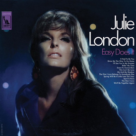 Обложка альбома Джули Лондон «Easy Does It» (1968)