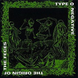 Обложка альбома Type O Negative «The Origin of the Feces» (1992)