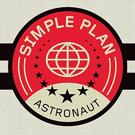 Обложка сингла Simple Plan «Astronaut» (2011)