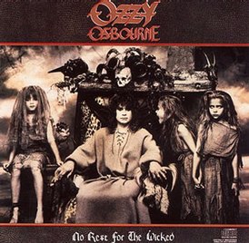 Обложка альбома Ozzy Osbourne «No Rest for the Wicked» (1988)