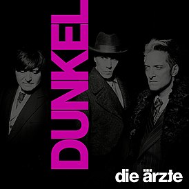 Обложка альбома Die Ärzte «Dunkel» (2021)