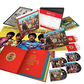 Обложка альбома The Beatles «Sgt. Pepper’s Lonely Hearts Club Band: 50th Anniversary Edition» (2017)