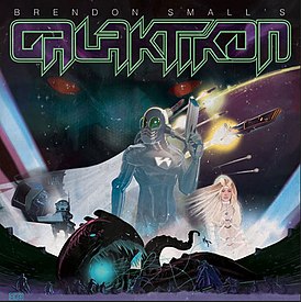 Обложка альбома Брендона Смолла «Brendon Small's Galaktikon» (2012)