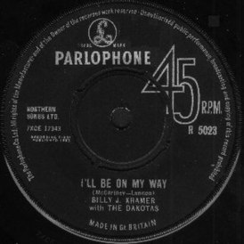 Обложка сингла Билли Джей Крамера и The Dakotas «I’ll Be on My Way» (1963)