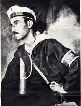 «Революционный оборонец», агент адмирала Колчака, агитатор матрос Ф. И. Баткин