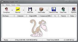 Скриншот программы Monkey’s Audio