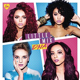 Обложка альбома Little Mix «DNA» (2012)