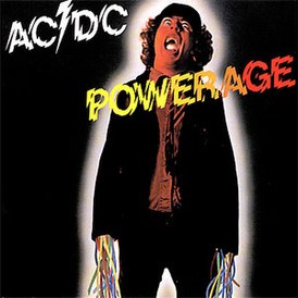 Обложка альбома AC/DC «Powerage» (1978)