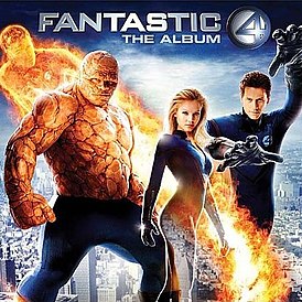 Обложка альбома различных исполнителей «Fantastic 4: The Album» (2005)