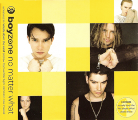 Обложка сингла Boyzone «No Matter What» (1998)