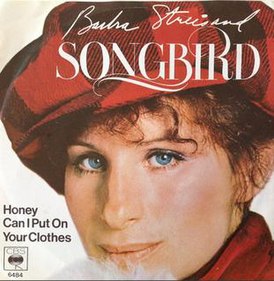 Обложка сингла Барбры Стрейзанд «Songbird» (1978)